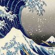 تابلو نقاشی  موج عظیم کاناگاوا  مدل N-99912