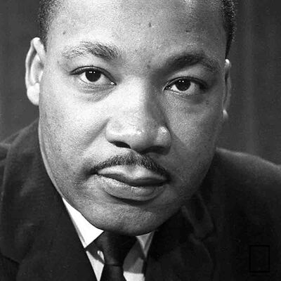 تابلو عکس مارتین لوتر کینگ Martin Luther King مدل N-25446