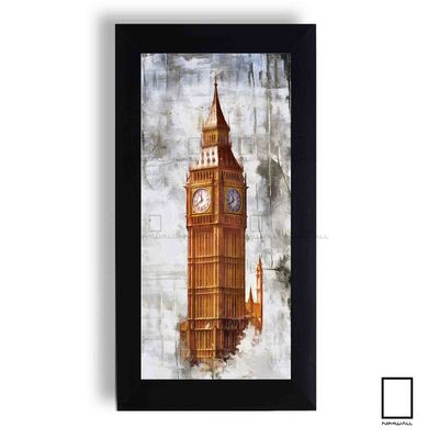 تابلو نقاشی ساعت بیگ بن لندن مدل N-99925