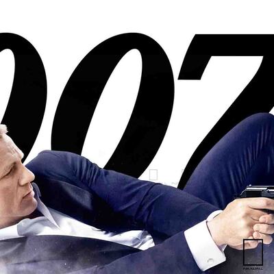 تابلو فیلم جیمزباند james bond ( دنیل کریگ Daniel Craig ) مدل N-221115