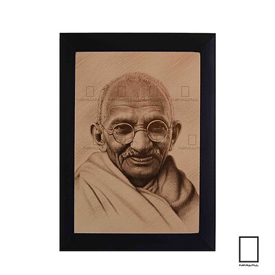 تابلو عکس مهاتما گاندی Mahatma Gandhi مدل N-25529