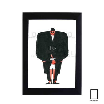 تابلو نقاشی فیلم لئون LEON مدل N-221423