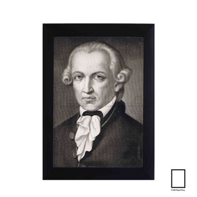تابلو عکس ایمانوئل کانت Immanuel Kant مدل N-25598