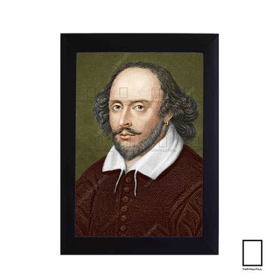 تابلو عکس ویلیام شکسپیر William Shakespeare  مدل N-25622