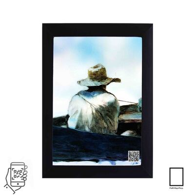 تابلو صوتی کتاب پیرمرد و دریا اثر ارنست همینگوی مدل N-6302