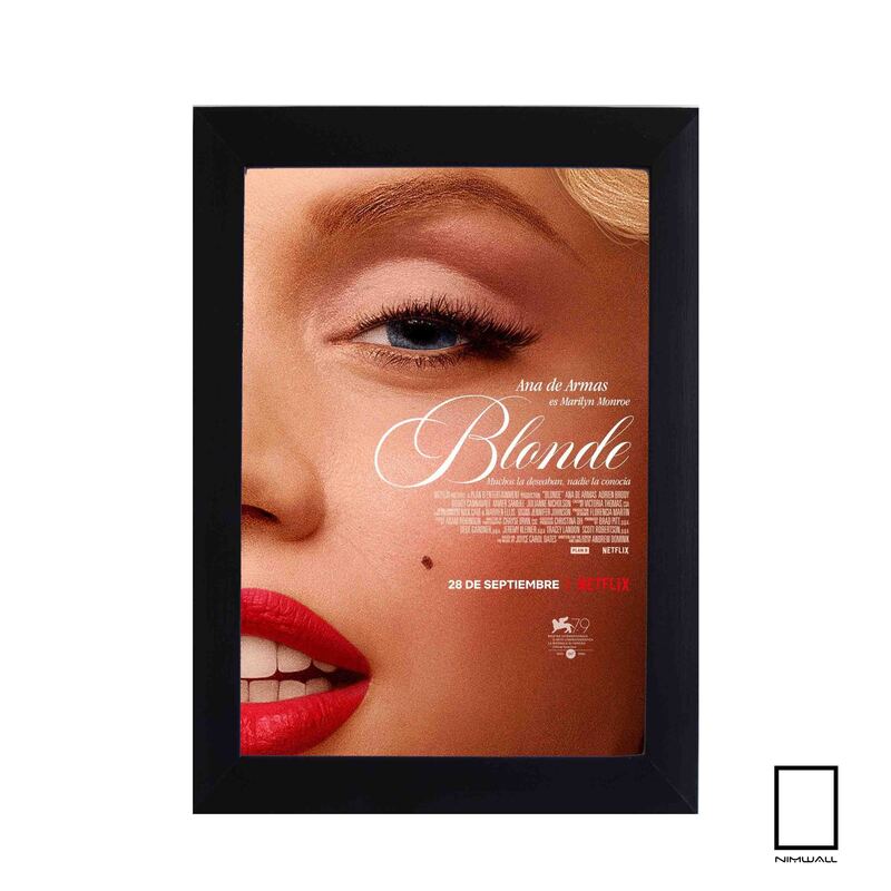 تابلو فیلم  بلوند blonde ( مرلین مونرو marilyn monroe ) مدل  N-221615
