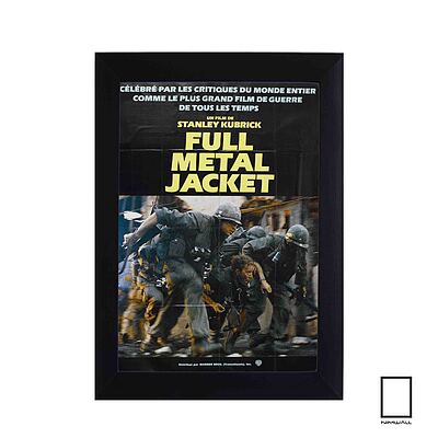 تابلو فیلم  غلاف تمام فلزی Full Metal Jacket مدل  N-221617