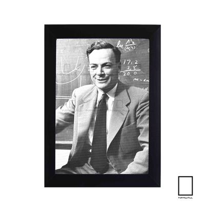 تابلو عکس ریچارد فاینمن Richard Feynman مدل N-25631