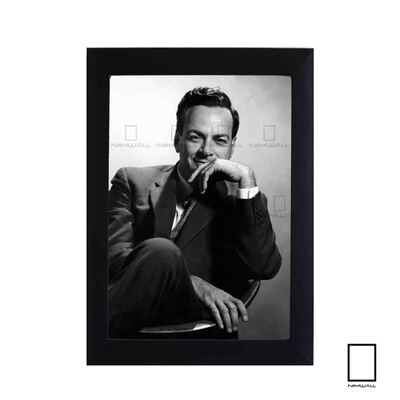 تابلو عکس ریچارد فاینمن Richard Feynman مدل N-25634