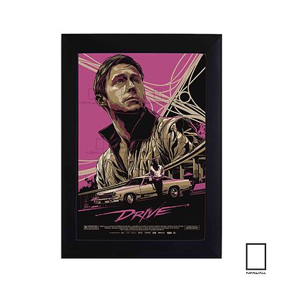 تابلو فیلم  رانندگی Drive مدل N-221648
