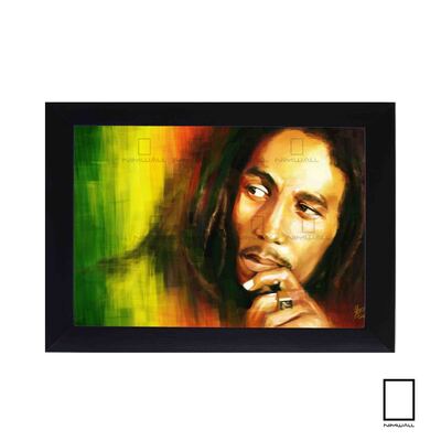 تابلو نقاشی باب مارلی Bob Marley مدل N-55444