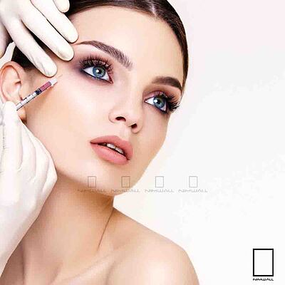 تابلو مخصوص کلینیک پوست و مو  مدل N-84187