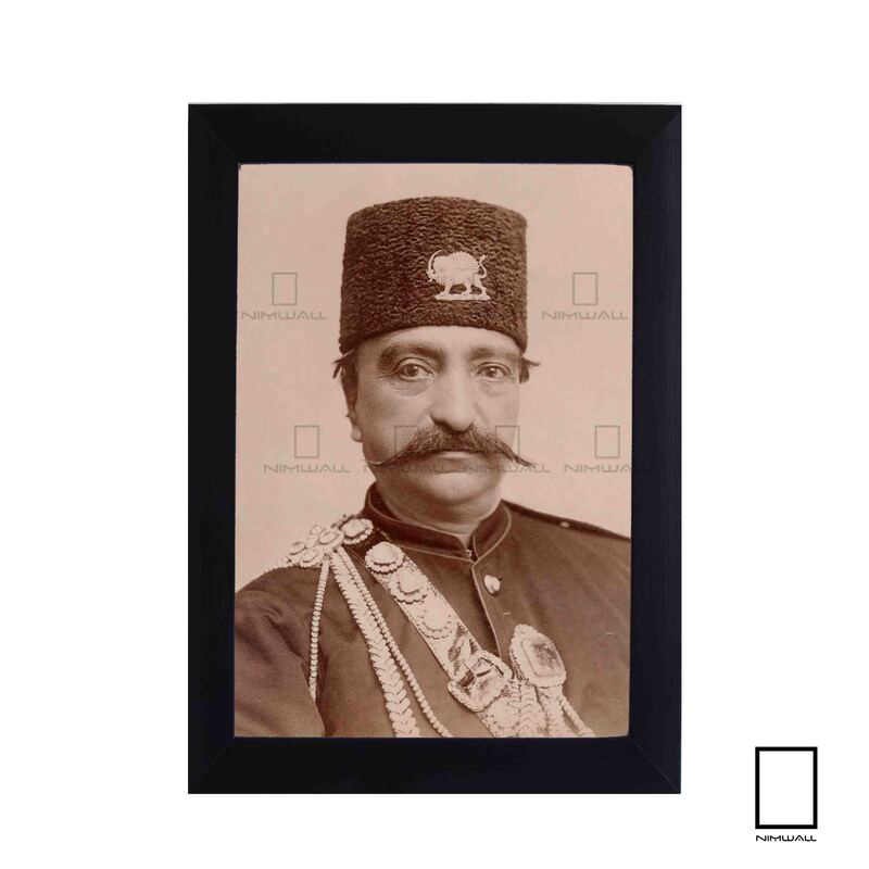 تابلو عکس  ناصرالدین شاه قاجار  مدل N-25628