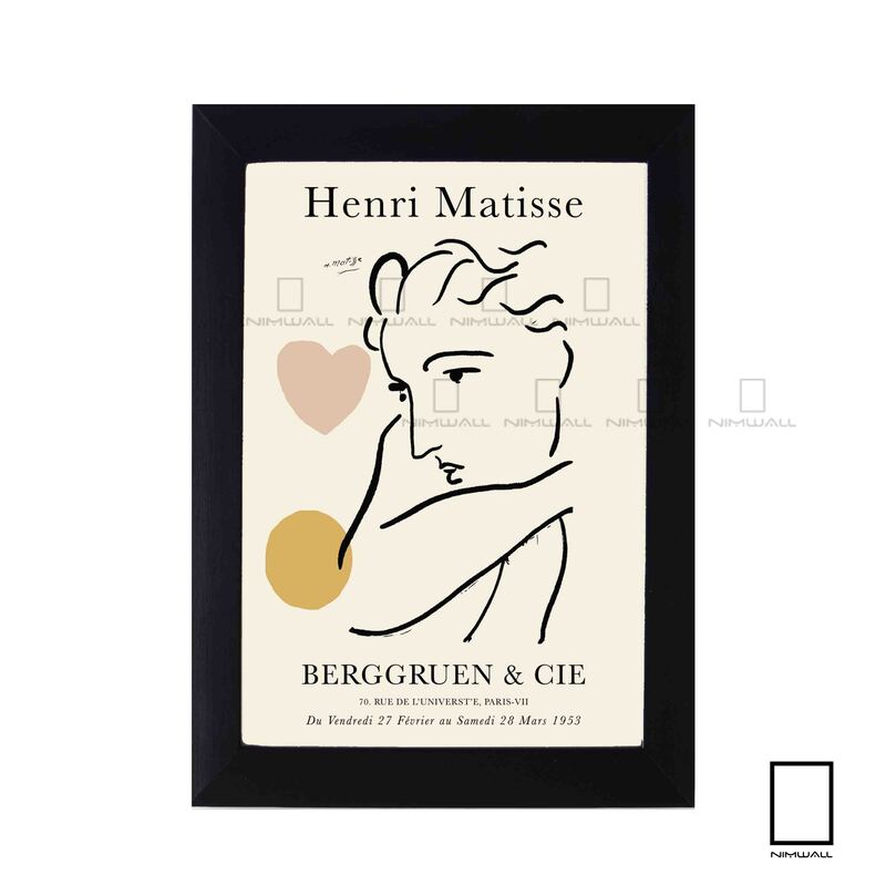 تابلو نقاشی هنری ماتیس Henri Matisse  مدل N-991041