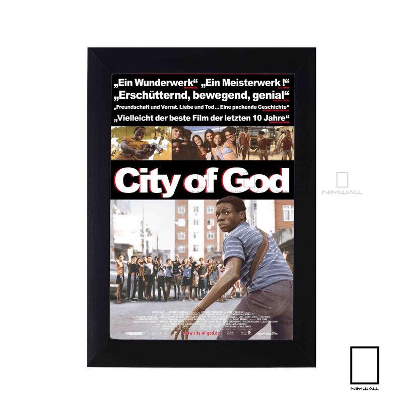 تابلو فیلم شهر خدا City Of god مدل N-221792