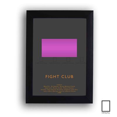 تابلو کاور مینیمال فیلم باشگاه مشت زنی Fight Club  مدل N-22209