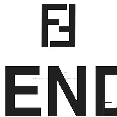 تابلو لوگو فندی FENDI  مدل N-78017