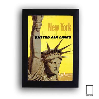 پوستر وینتیج شهر نیویورک مدل N-31092
