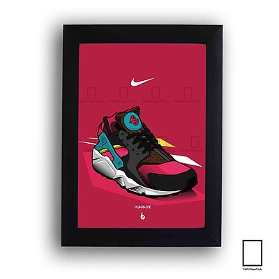 تابلو نقاشی کفس نایک NIKE مدل N-99576