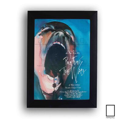 پوستر قدیمی آلبوم دیوار اثر پینک فلوید Pink floyd مدل N-31131
