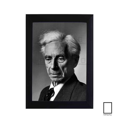 تابلو عکس برتراند راسل Bertrand Russell مدل N-25265