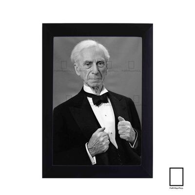 تابلو عکس برتراند راسل Bertrand Russell مدل N-25269