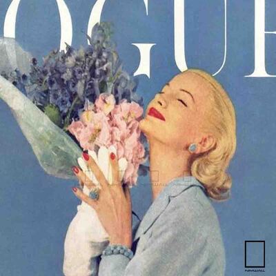 پوستر جلد مجله ووگ Vogue مدل  N-31143