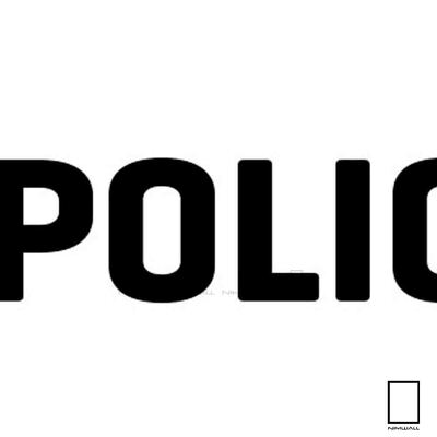 تابلو لوگو پلیس police مدل N-78047