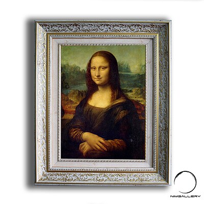 تابلو تک نسخه مونالیزا اثر لئوناردو داوینچی مدل NG-7203