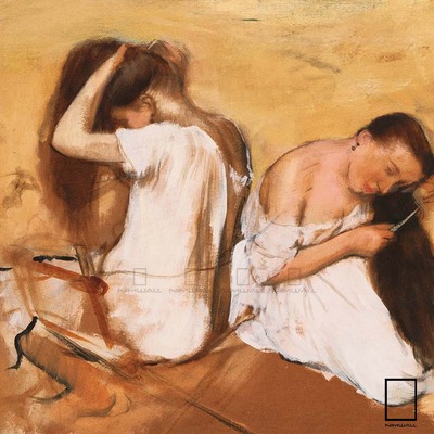 تابلو نقاشی Donne che si pettinano i capelli  اثر ادگار دگا مدل N-99874