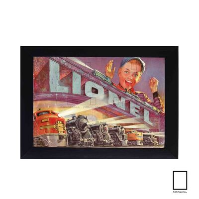 پوستر وینتیج برند Lionel مدل N-31164