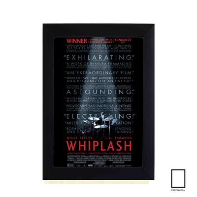 پوستر مینیمال فیلم  ویپلش Whiplash مدل N-221096